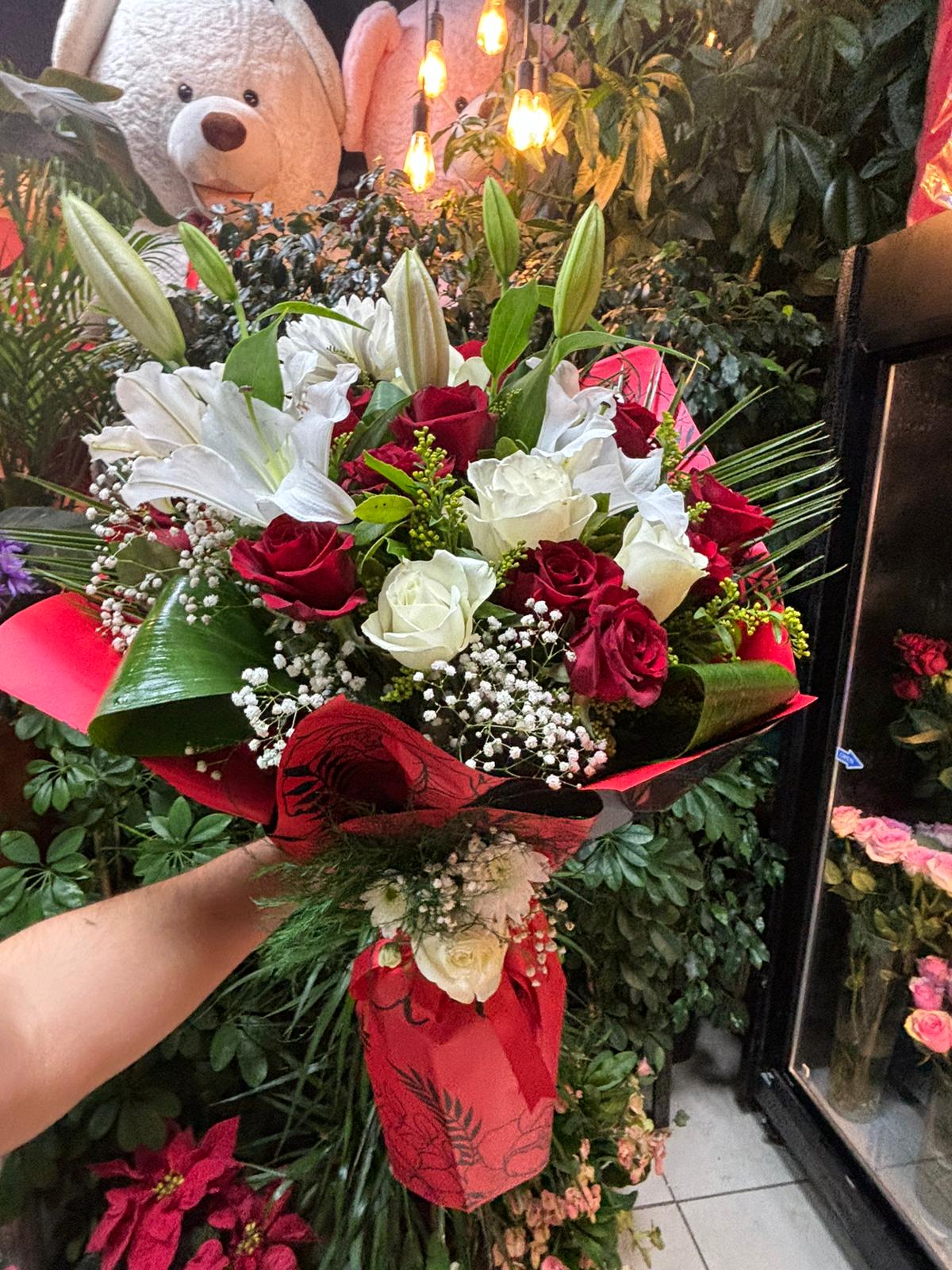 lilyumlu güllü tasarım1 