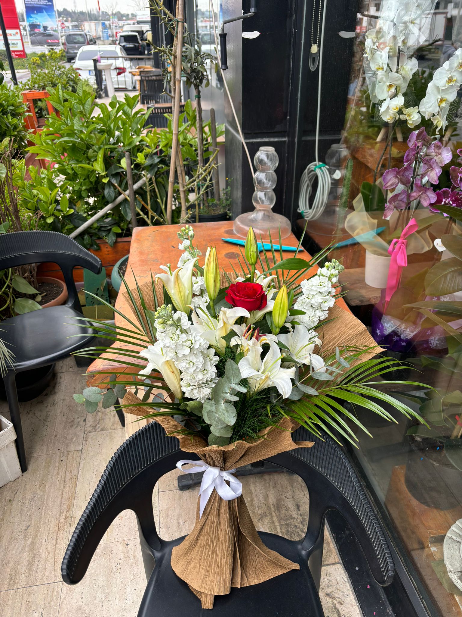 Zambak Gül Buketleri 