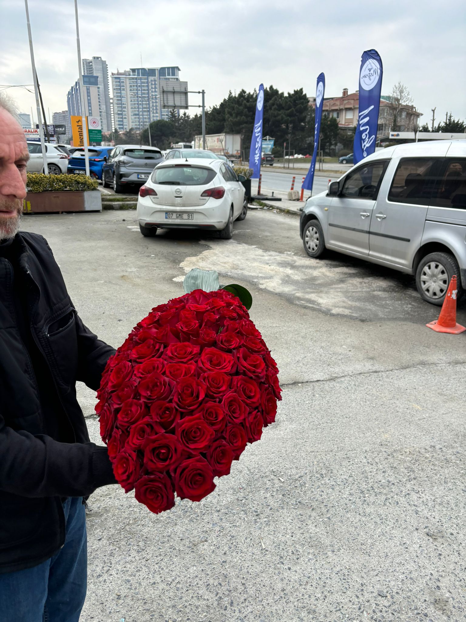Gül Buketlerinden Hediyelik Çiçek 
